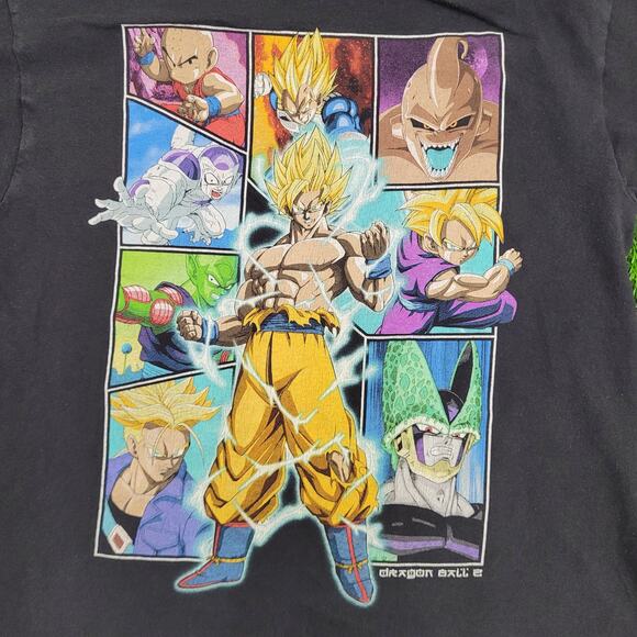 Dragon-Ball-Z Son-Goku Shirt Medium 19x24 Black - Picture 9 of 16